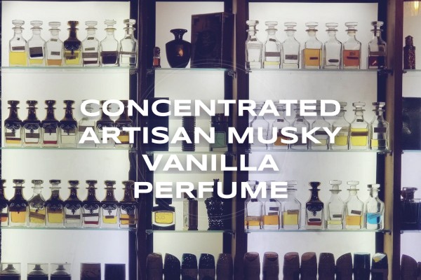 concentrated artisan musky vanilla perfume
