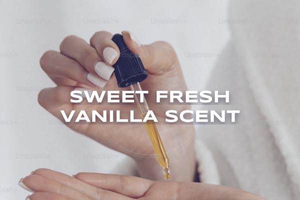 sweet fresh vanilla scent