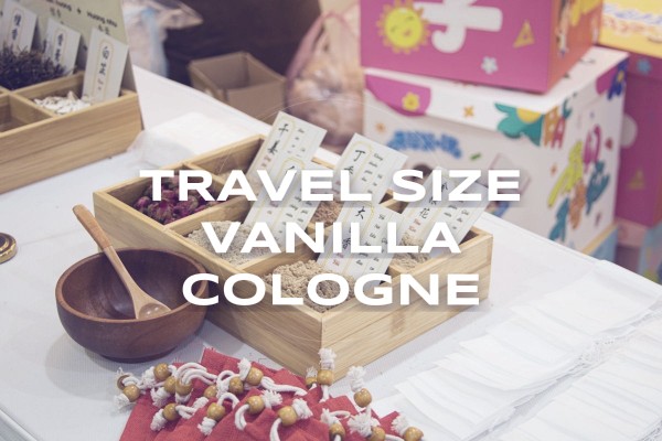 travel size vanilla cologne