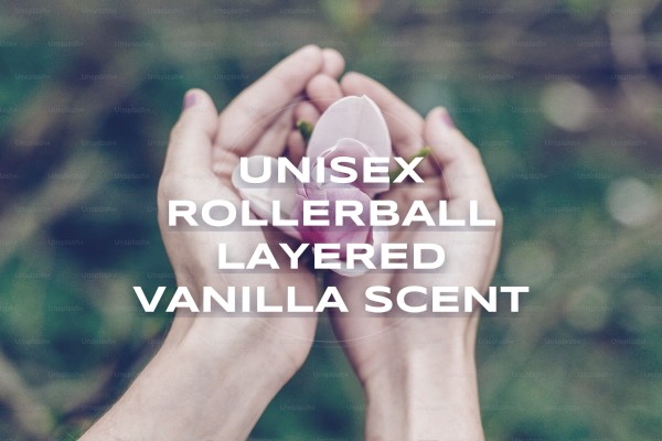 unisex rollerball layered vanilla scent